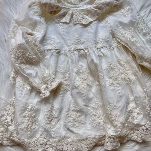 Zara baby lace dress